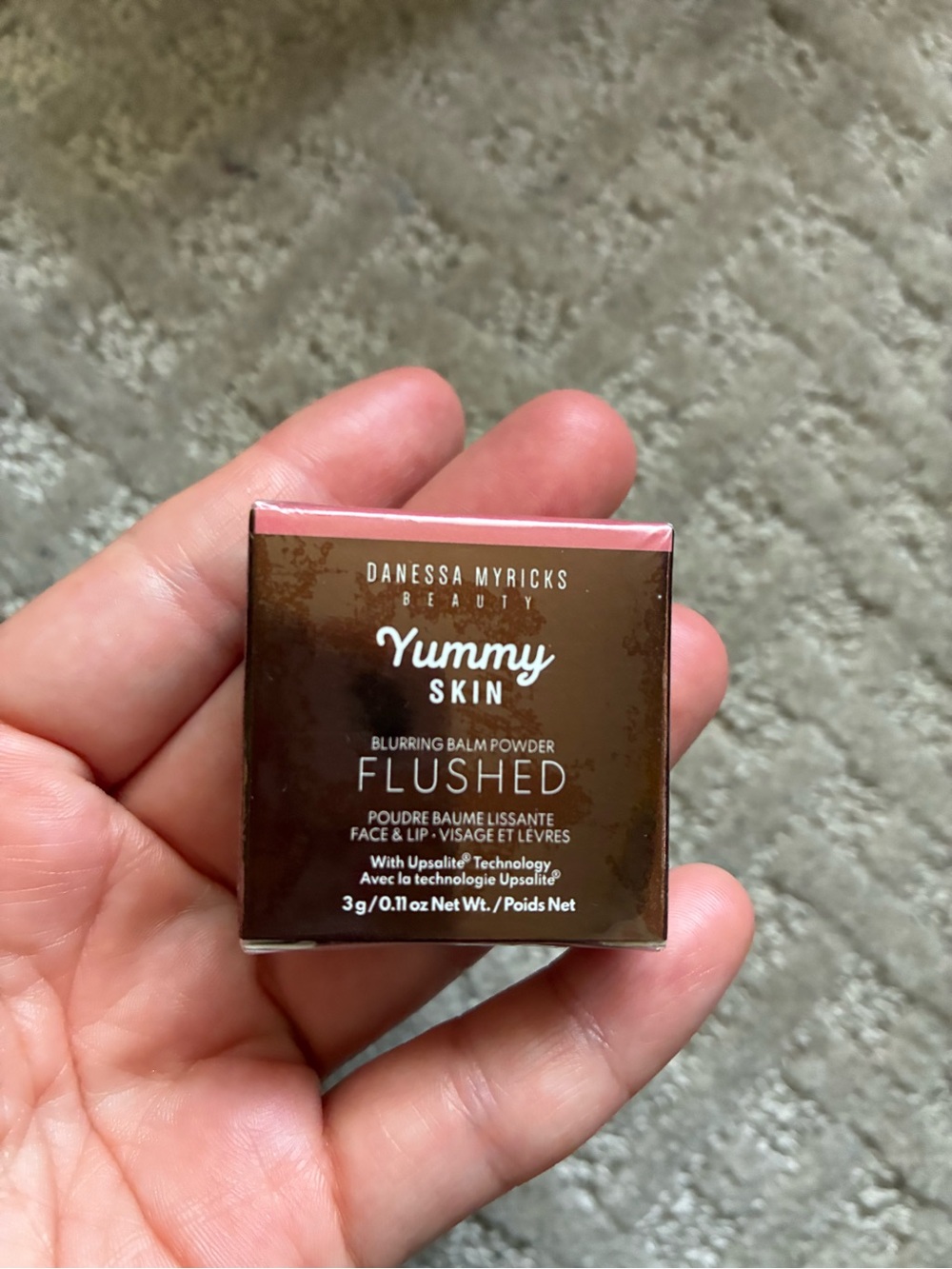 DANESSA MYRICKS Yummy Skin Balm Powder for Cheeks & Lips Rose n Brunch Mini 3 g